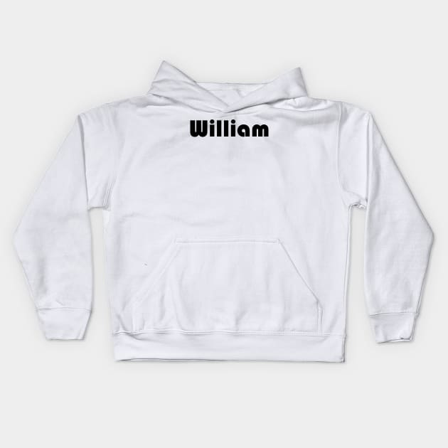 William Kids Hoodie by ProjectX23Red